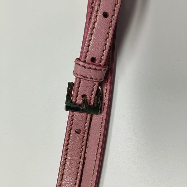 Calfskin Shoulder Bag Pink