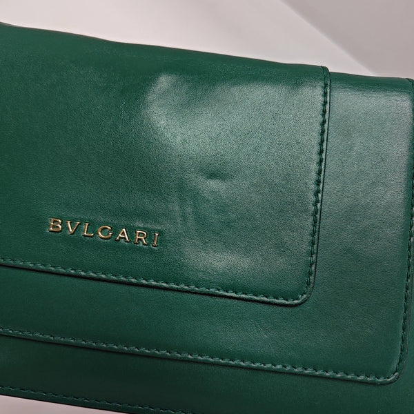 SERPENTI FOREVER Calfskin Green