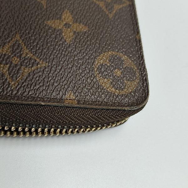 CLÉMENCE Monogram Coated Canvas Brown Wallet