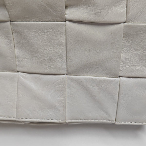 Cassette Medium Calfskin White