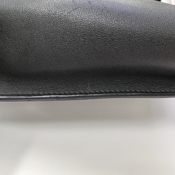 Calfskin Shoulder Bag Black