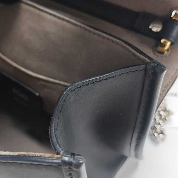 Kan I F Small Calfskin Black
