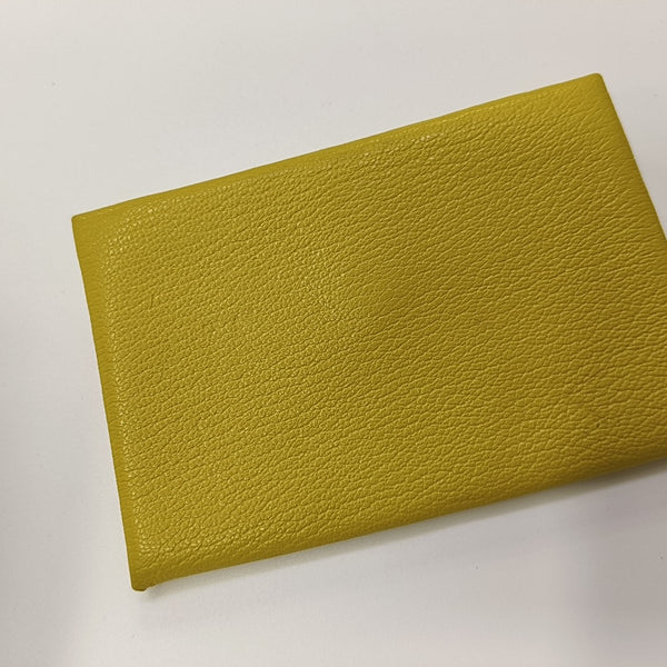 Calvi Chèvre Mysore Yellow Card Holder
