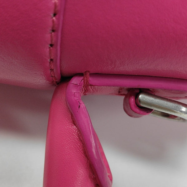 Hourglass XS Quilted Calfskin Red
