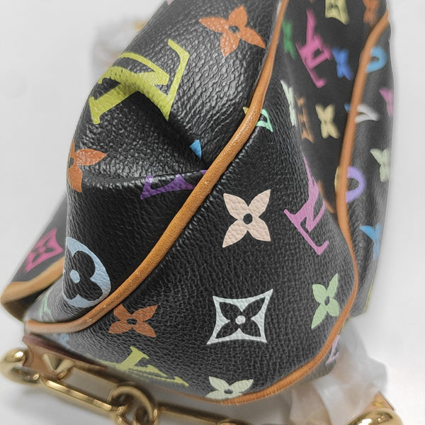 LV × TM ANNIE Monogram Coated Canvas Black