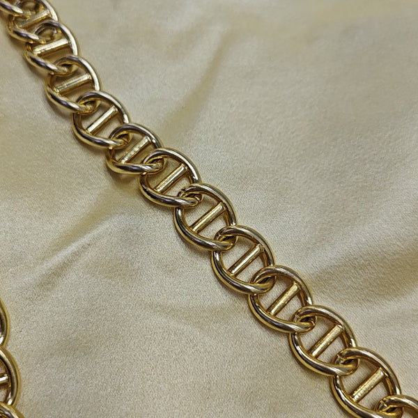 Nylon Bucket Bag Gold