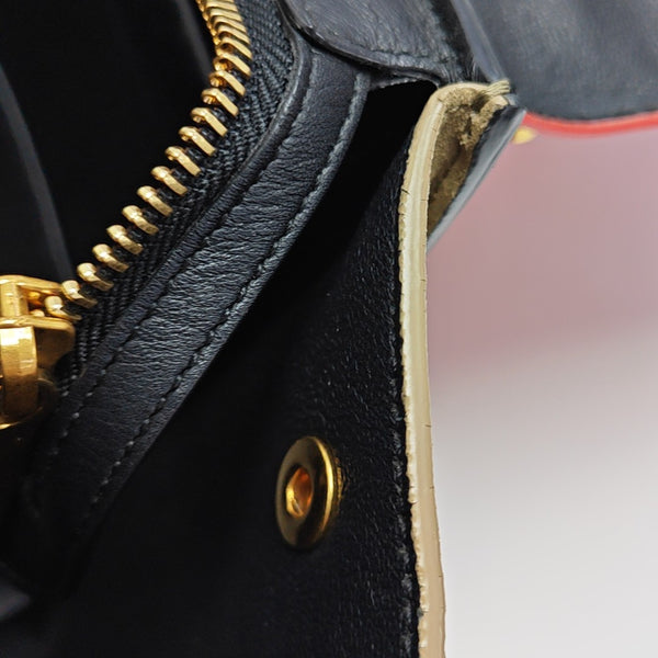 TRAPEZE Small Calfskin Multicolor