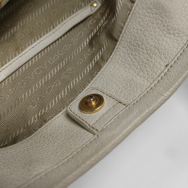 Canvas Shoulder Bag Brown