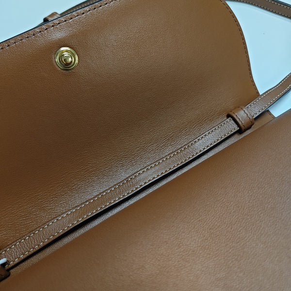 TRIOMPHE CANVAS Small Coated Canvas Brown