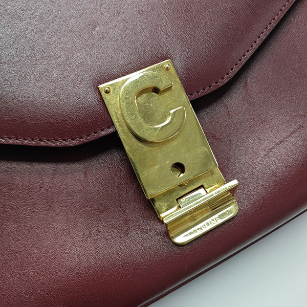 C Medium Calfskin Red