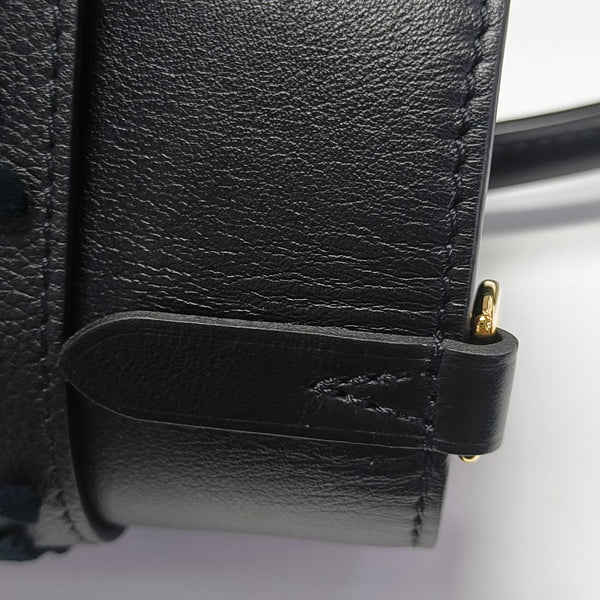 ON MY SIDE MM Monogram Calfskin Black