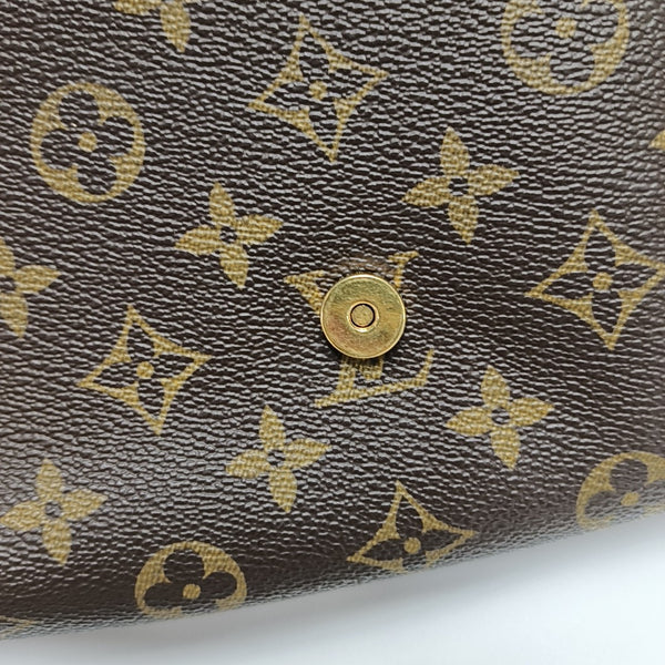 MUSETTE TANGO Monogram Coated Canvas Brown