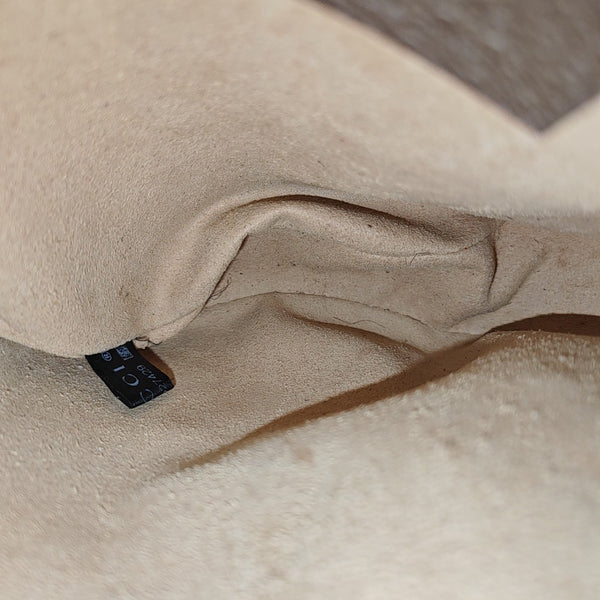 Ophidia Mini Monogram Coated Canvas Beige