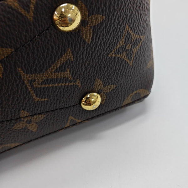 GEORGES BB Monogram Coated Canvas Brown