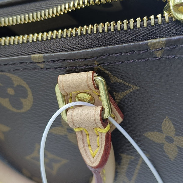 SPEEDY Nano Monogram Coated Canvas Brown
