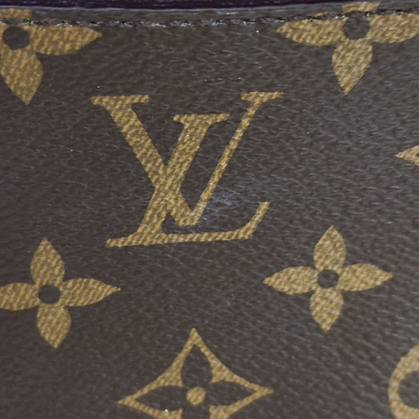 DIANE Monogram Coated Canvas Brown