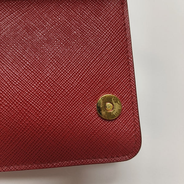 Saffiano Calfskin Red