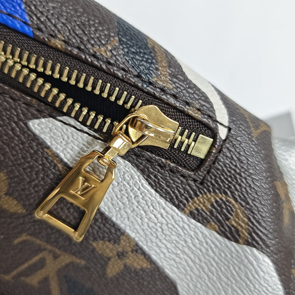 BUMBAG Monogram Coated Canvas Brown