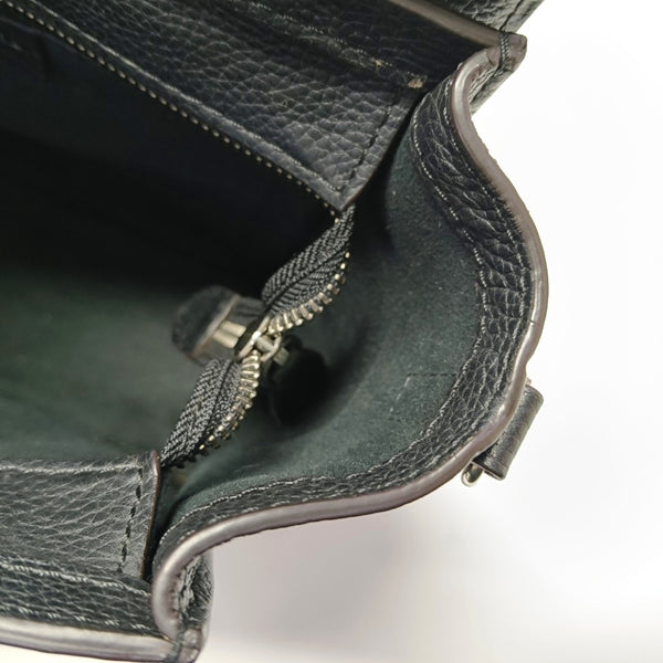 Authenticated pre-owned LUGGAGE Nano Calfskin Black - Tote Bag at Looply