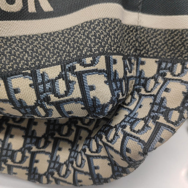 Diortravel Oblique Canvas Blue