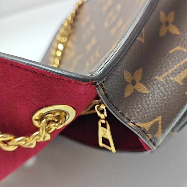PASSY Monogram Coated Canvas Brown
