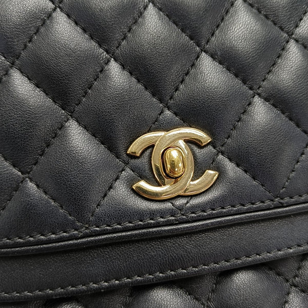 Quilted Lambskin Black