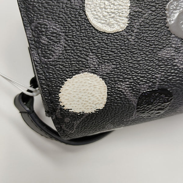 STEAMER Mini Monogram Coated Canvas Black