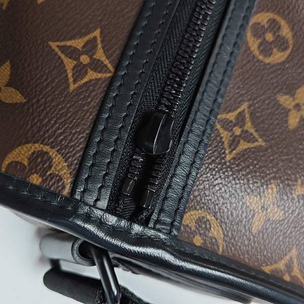 ARCHY MM Monogram Coated Canvas Brown