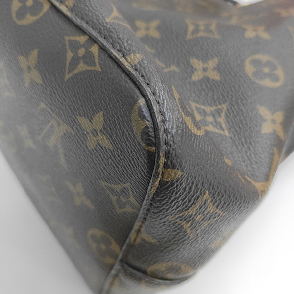 NÉONOÉ MM Monogram Coated Canvas Brown