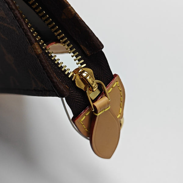 TOILET POCKET 26 Monogram Coated Canvas Brown