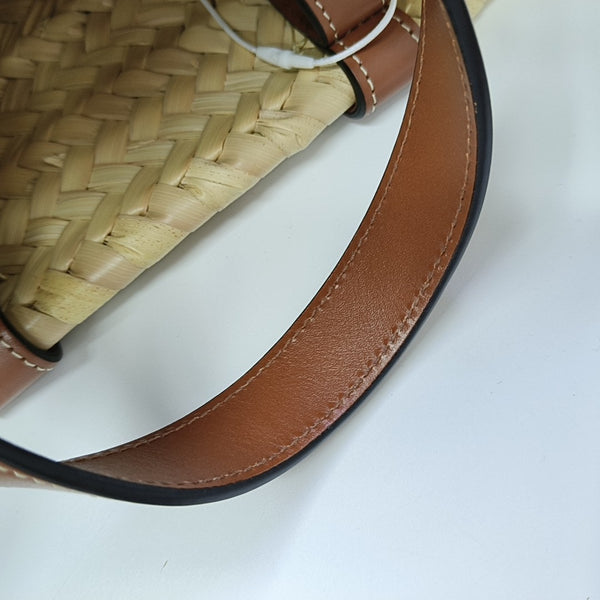 TEEN TRIOMPHE CELINE CLASSIC Small Straw Beige