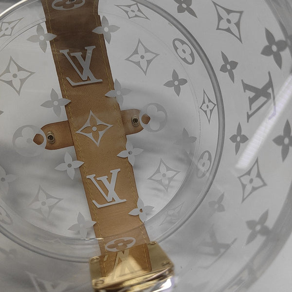 BOX SCOTT Monogram Plastic Clear