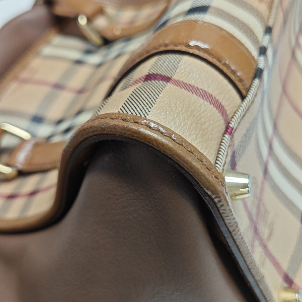 Dinton Medium Coated Canvas Brown