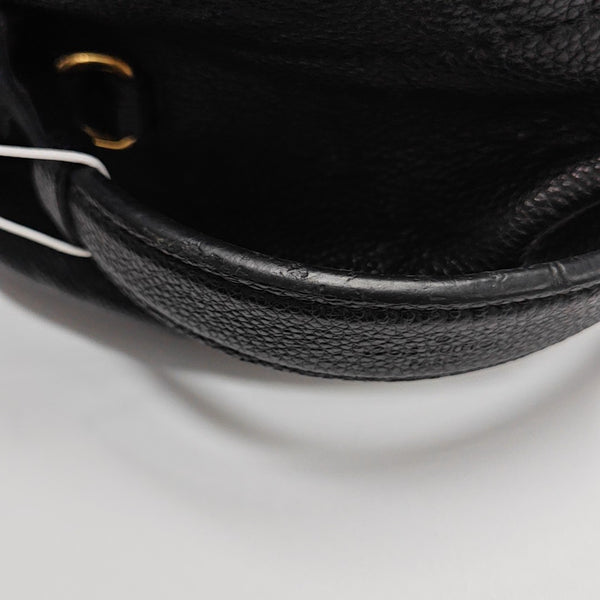 SORBONNE Monogram Calfskin Black