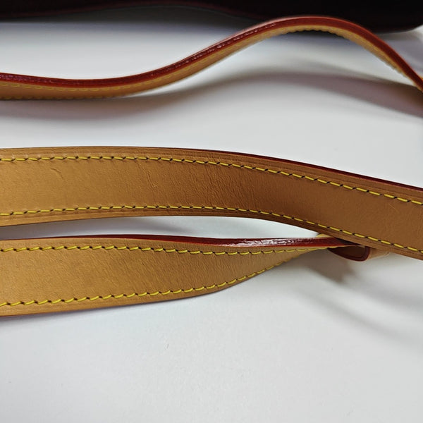 ALL IN BB Monogram Coated Canvas Brown