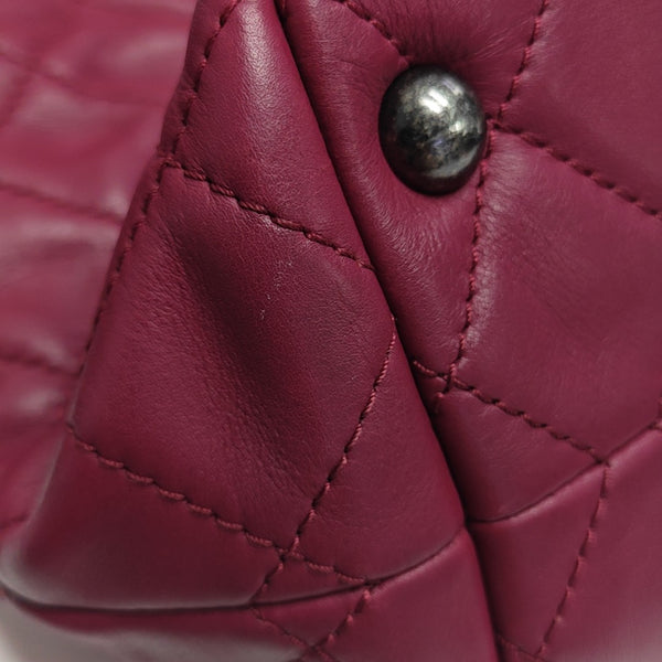 Quilted Calfskin Red