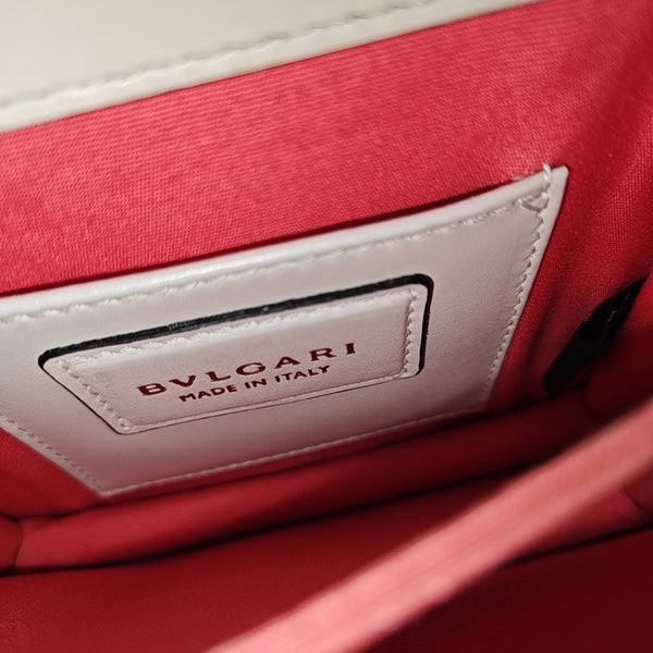SERPENTI FOREVER Small Calfskin White