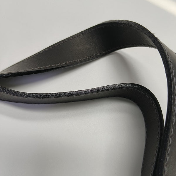 Coated Canvas Shoulder Bag Gray