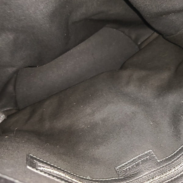 Calfskin Shoulder Bag Black