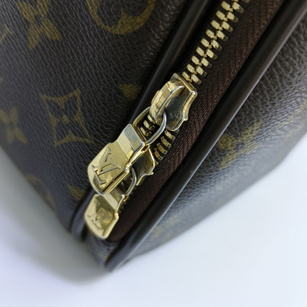 ICARE Monogram Coated Canvas Brown