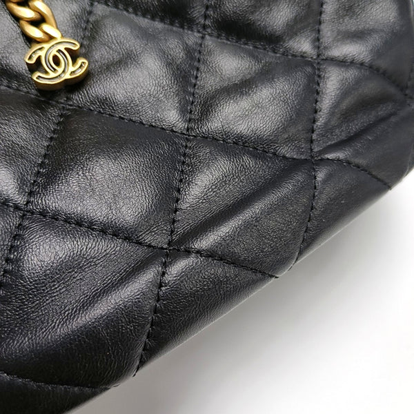 Quilted Lambskin Black