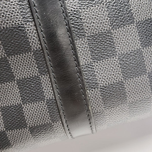 TADAO MM Damier Graphite Coated Canvas Gray