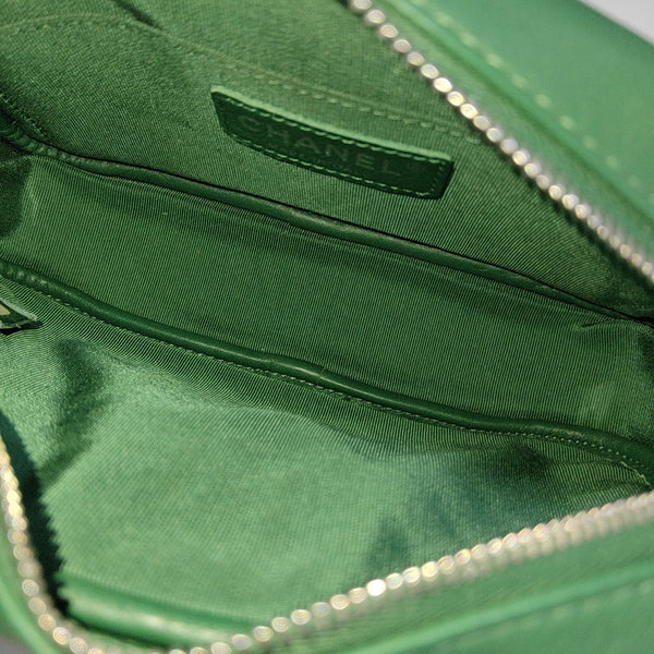 Quilted Calfskin Green