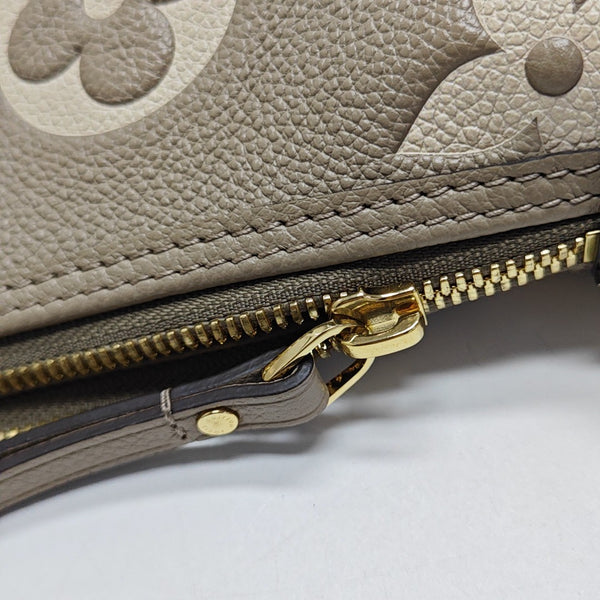 LOOP HOBO Monogram Calfskin Gray