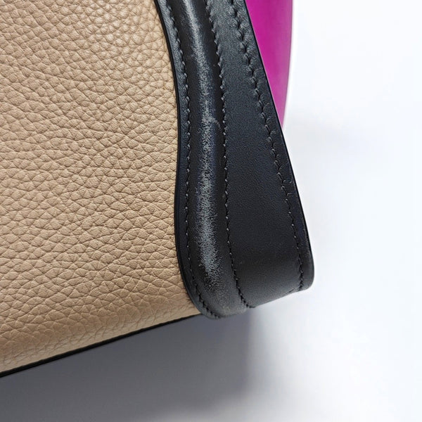 Authenticated pre-owned LUGGAGE Nano Calfskin Multicolor - Tote Bag at Looply