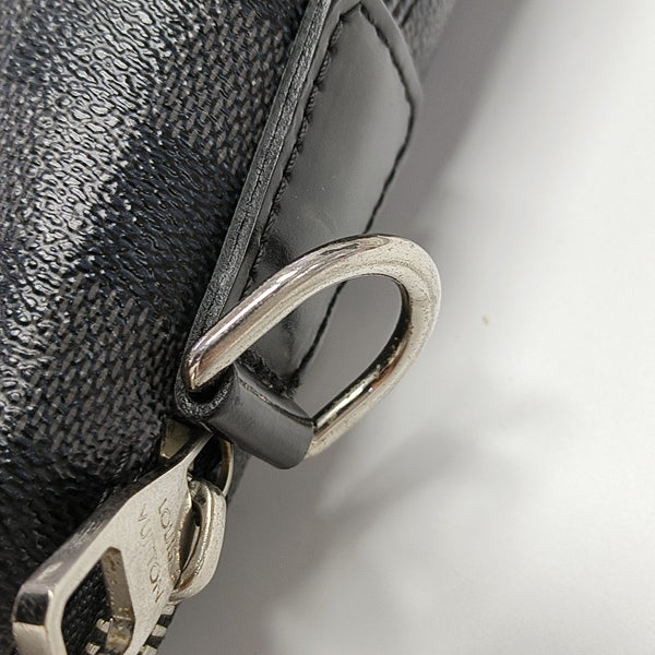 PORTE-DOCUMENTS Damier Graphite Coated Canvas Gray