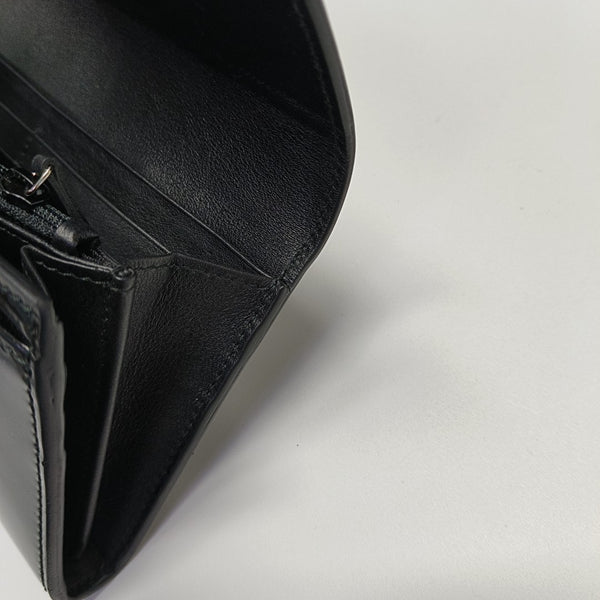 Interlocking G Small Calfskin Black Wallet