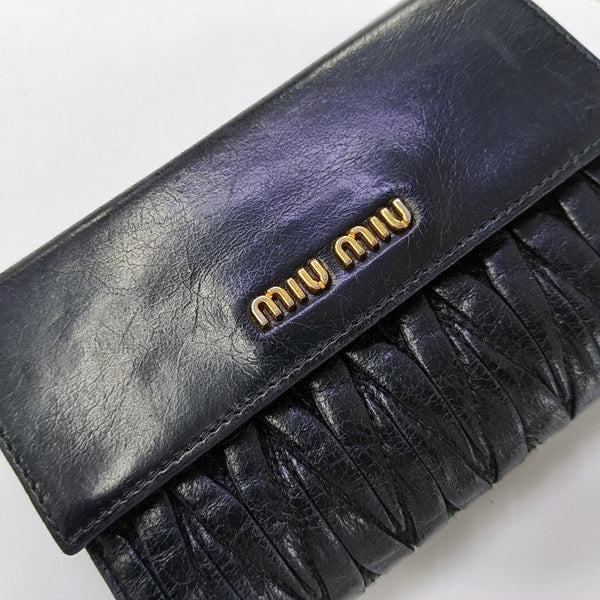 Lambskin Wallet Black