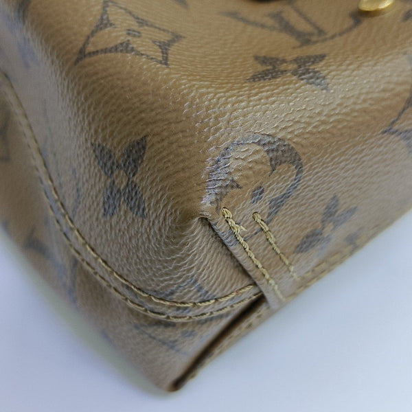 ATLANTIS PM Monogram Coated Canvas Brown