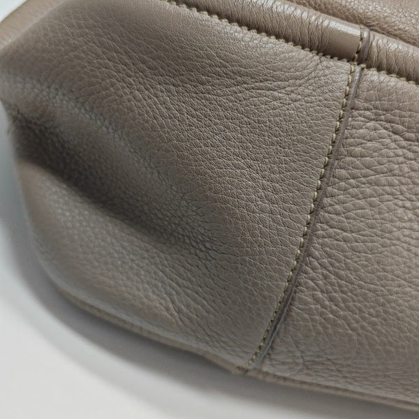 Gancini Calfskin Gray
